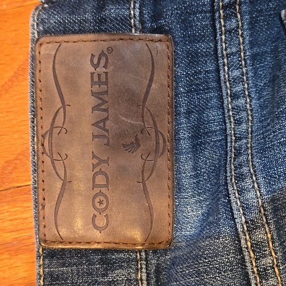 Cody James Men's Blue Jeans - Picture 7 of 9